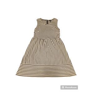 Daisy Fuentes Women's Dress Size Large - Black & Grey Stripes